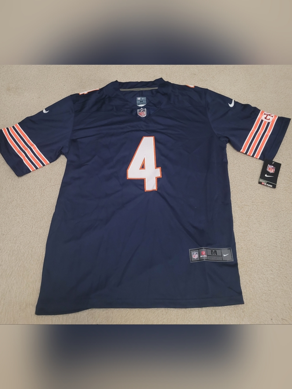 Chicago Bears D'Andre Swift #4 Stitched NFL Jersey Men M